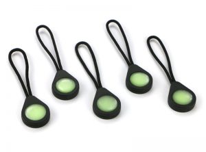 Polymath Products AtomLight – Micro LED Keyring Lights with Kit-Marking Glow Function 6 Pack UK-Made.