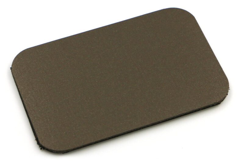The Mag Patch, neodymium magnet surface face-up, on a plain white background.