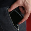 The Magnetic Pocket Case is compact enough to fit inside small pockets and pouches.