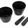 The Compact Bowl and Spork Set on a plain white background.